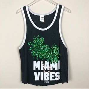 Victoria’s Secret PINK Tank Top Miami Vibes Size M